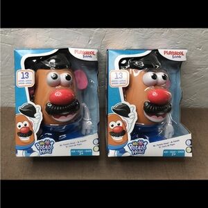 New Sealed Lot of 2 Playskool Friends Mr. Potato Head Figures Creative Toys